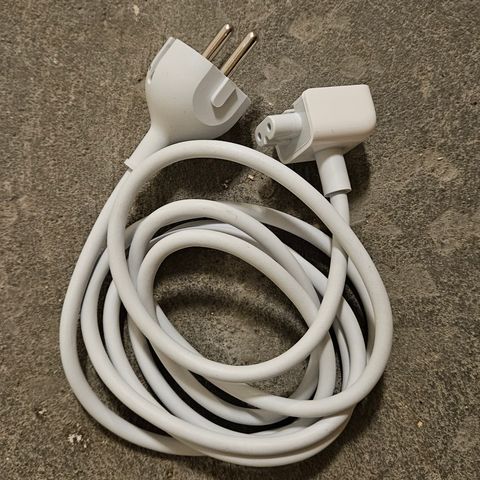 Apple strømkabel for charger / lader