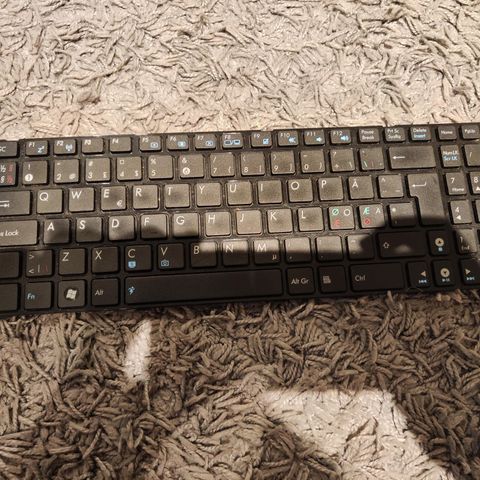 Bærbar pc keyboard