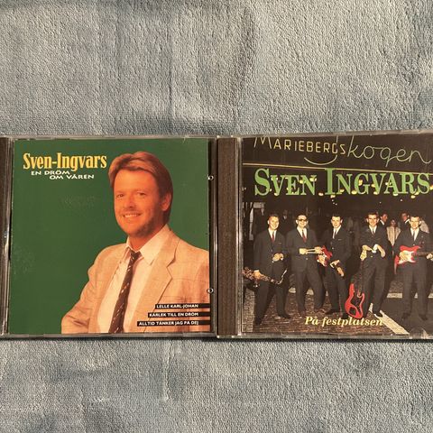 Sven Ingvars CD'er i meget god stand selges