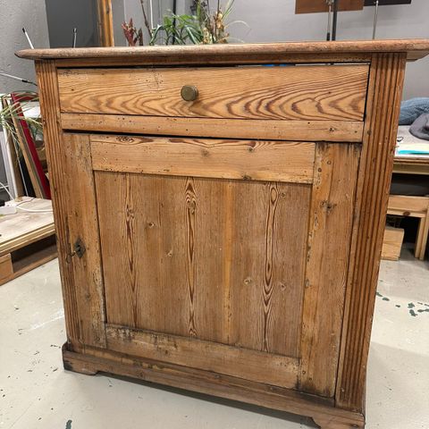 Old wooden cabinet