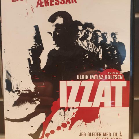 Strøken dvd  " Izzat - livet er en æresak" selges kr 60,-