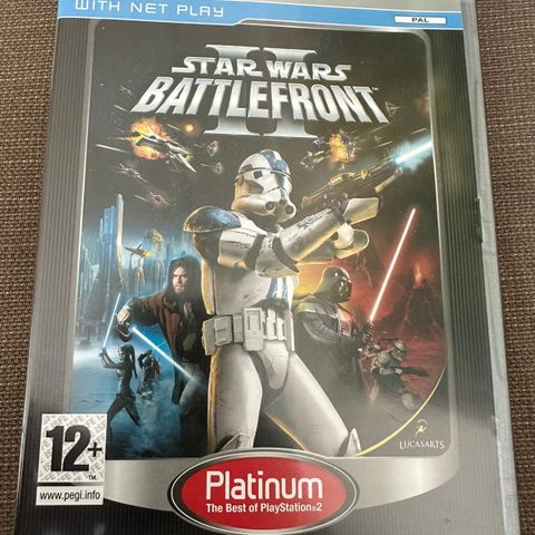 PS2 - STAR WARS BATTLEFRONT 2