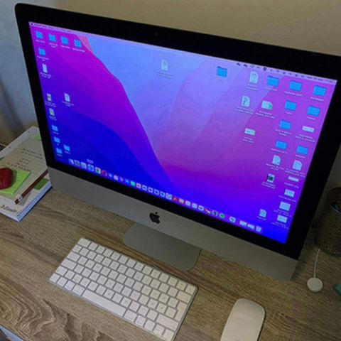 Pent og lite brukt iMac 21.5 Retina 4K