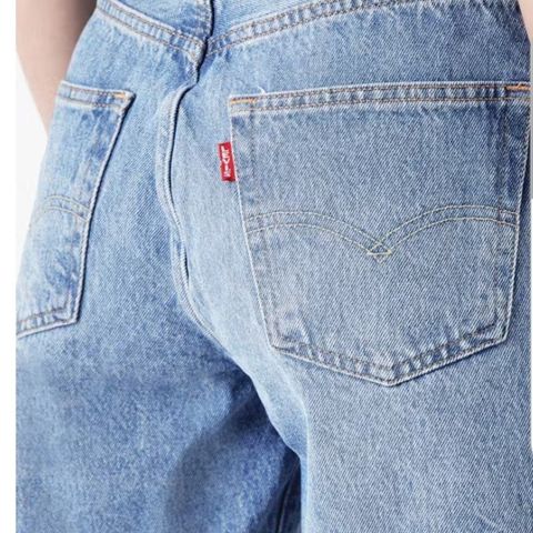 Levis lange denimshorts