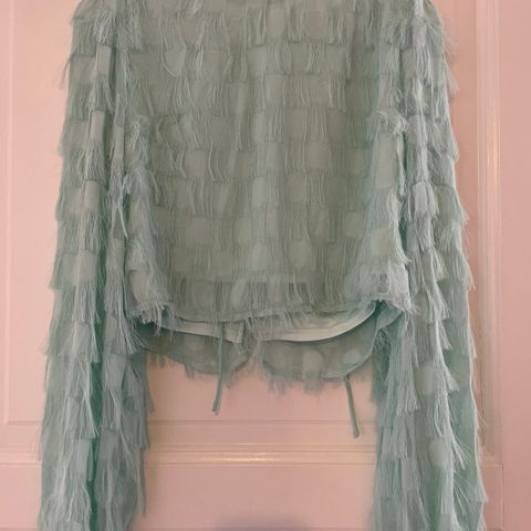 Fluffy Bluse/topp i str 34