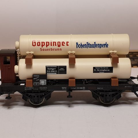 Märklin vogn og bil fra Märklin museet for 2004