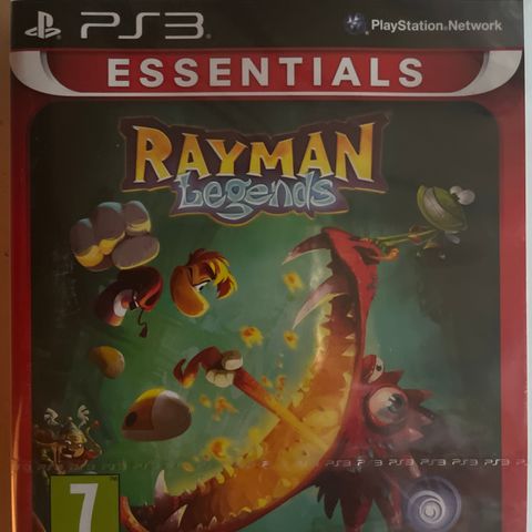 ps3 spill RAYMAN LEGENDS barn NY!