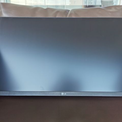 LG 24" IPS-skjerm m/bordfeste