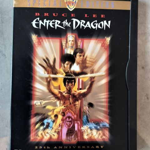 Enter The Dragon ( DVD) - 1973 - Bruce Lee - Sone 1 - Engelsk tekst