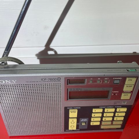 SONY ICF-7600 radio