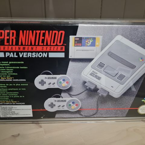 Super Nintendo m akrylbeskyttelse