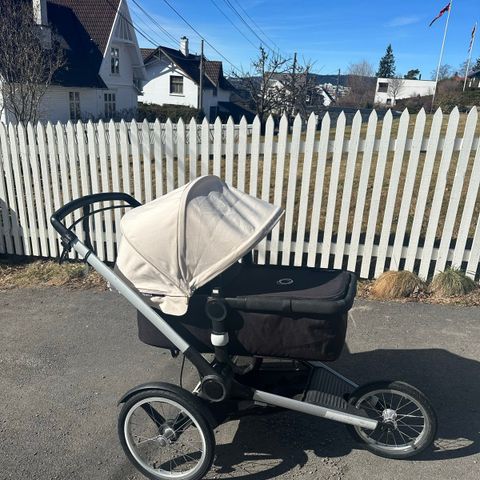 Bugaboo runner barnevogn - komplett med masse utstyr