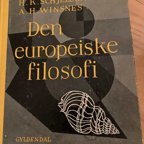 Den Europeiske Filosofi, 1959