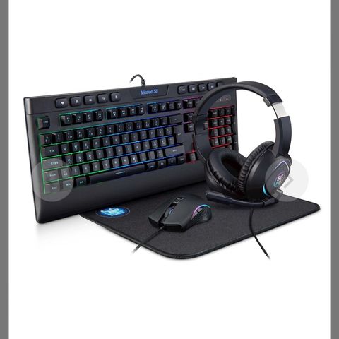 gaming tastatur/mus/headset/musematte