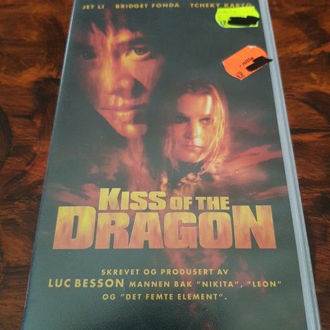 Kiss of the Dragon med Jet Li vhs