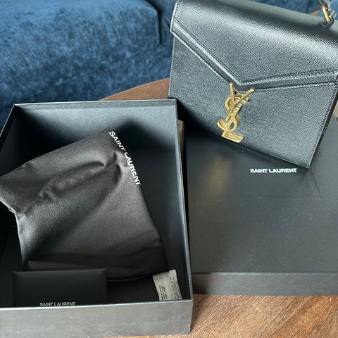 YSL Cassandra Mini i sort