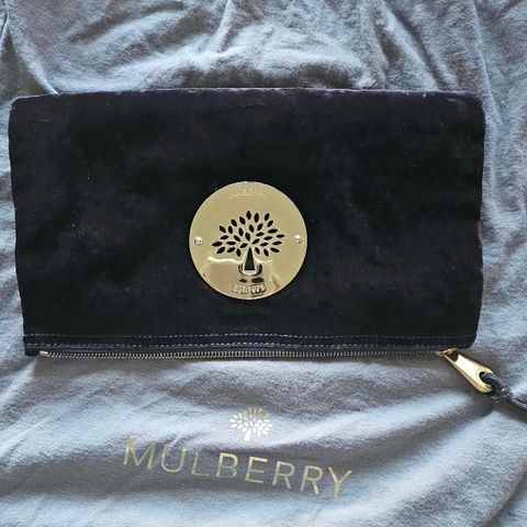 Mulberry daria clutch velvet