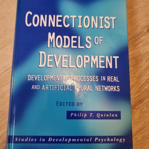 Connectionist models of development