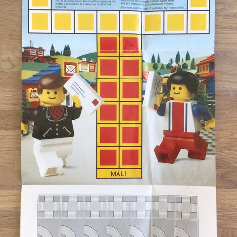 Lego - vintage Legolandspill/reklame fra 1982