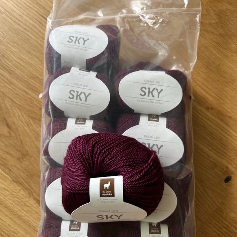 Sky Dream line fra Du store alpakka garn