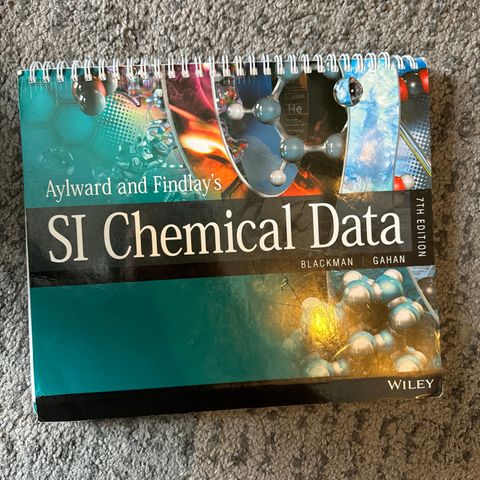 SI Chemical Data 7th edition