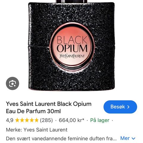 Black opium parfyme