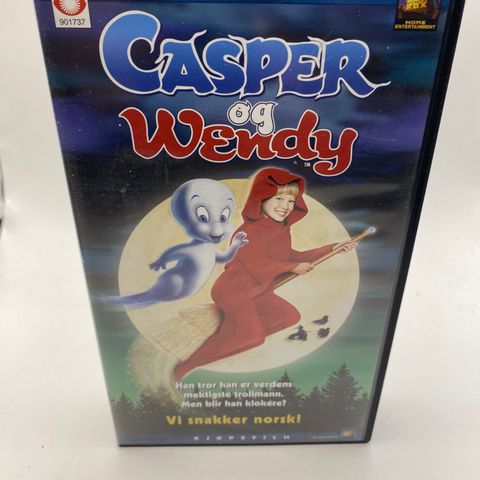 Casper og Wendy (Norsk tale) VHS