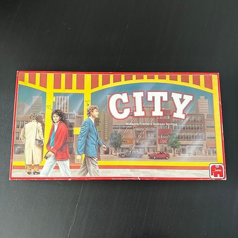 CITY (Brettspill fra 1988) - Komplett !