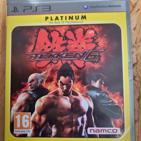 Strøkent PS3 Tekken 6