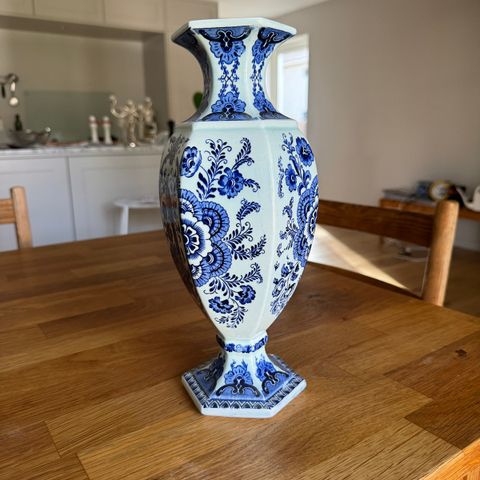 Delft blå vase