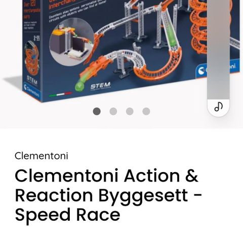 Clementoni byggesett + expansion pack