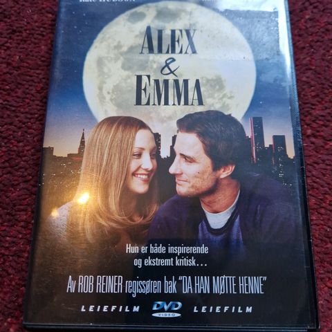 Alex og Emma DVD