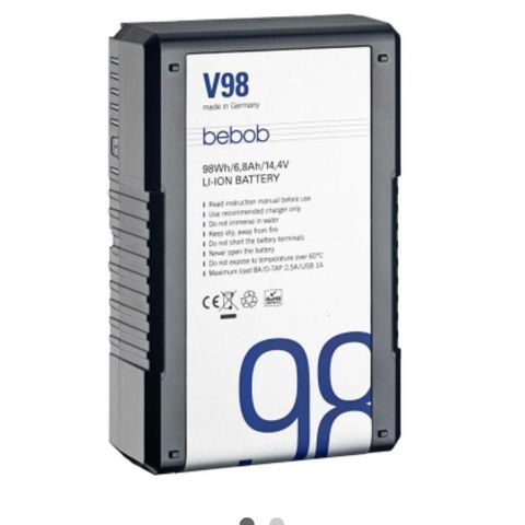 Bebob V98 V-Mount Li-Ion Battery 14.4V / 98Wh