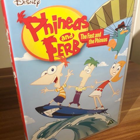 Phineas & Ferb: The fast and the Phineas (norsk tale) DVD