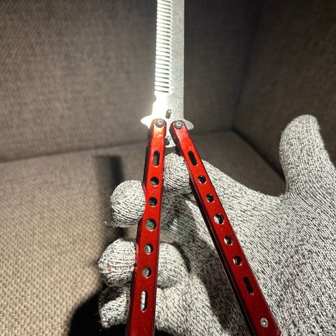 Balisong/Butterfly Knife kam (Helt ny!)