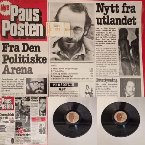 OLE PAUS "NYE PAUS POSTEN " 1977