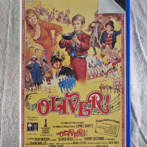 Oliver 1968 ny forseglet VHS