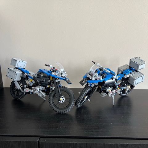 lego technic  2 stk 42063 BMW R  1200 GS Adventure