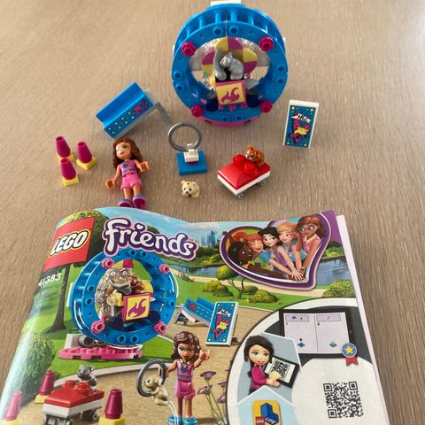 Lego friends 41383 Olivias hamsterlekeplass