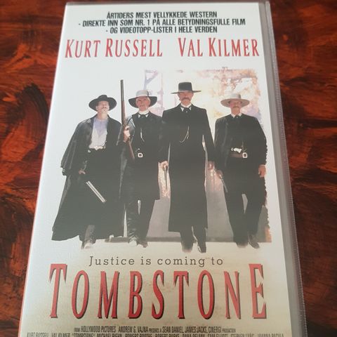 Tombstone vhs