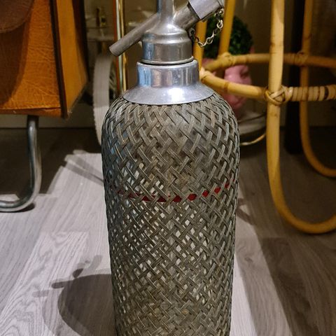 Vintage siphon flaske