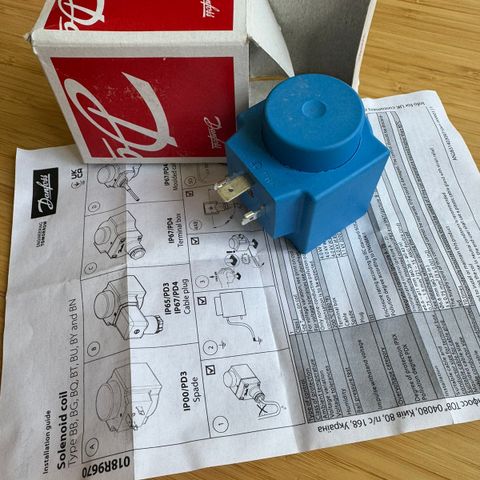 vannstopper solenoid 24V 50hz 11W