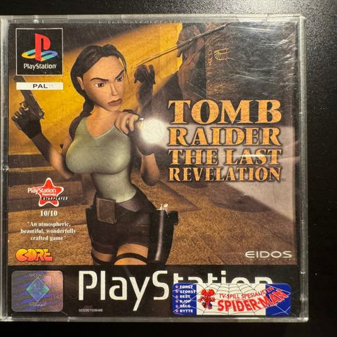 Tomb Raider The Last Revelation til Ps1