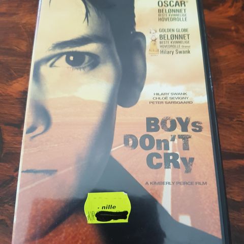 Boys Don't Cry vhs