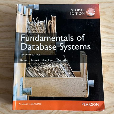 Fundamentals of Database Systems pensum selges