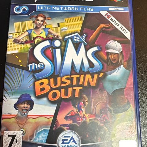 Playstation 2. The sims - Busting out