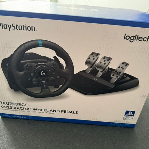 Logitech G923 for PC and Playstation PS 5