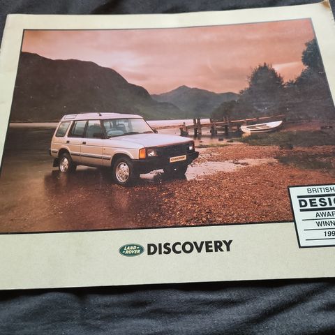 LAND ROVER DISCOVERY brosjyre 1991