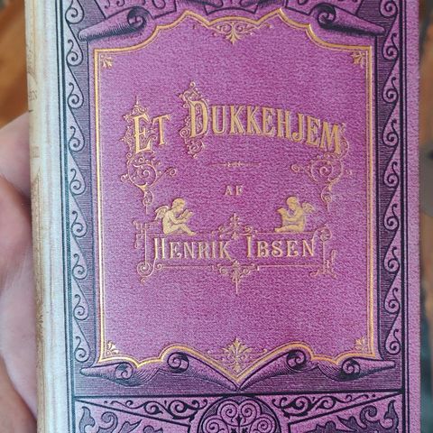 Henrik Ibsen: Et Dukkehjem (1879 - førsteutgave i originalbind)