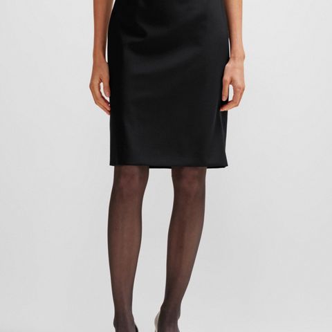 Hugo Boss SLIM-FIT Pencil Skirt - sort str 38